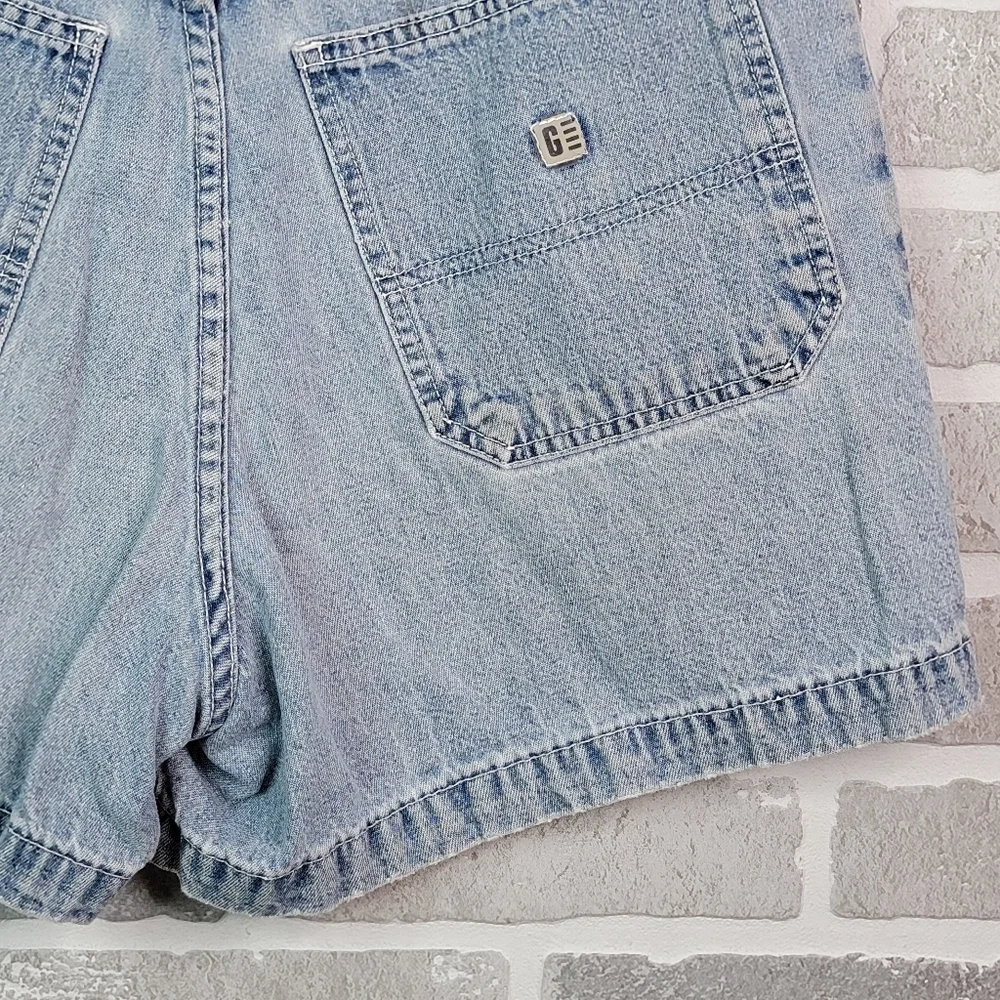 Gitano Jeans Wear Vintage 80's 90's Mom Jean Short With Cart Holder Pocket